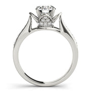 ENGAGEMENT RINGS SINGLE ROW PRONG SET - Image 8