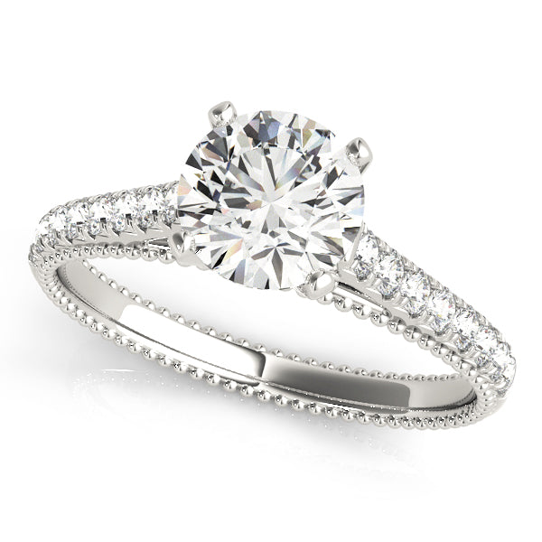 ENGAGEMENT RINGS SINGLE ROW PRONG SET - Image 2