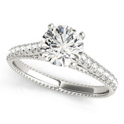 ENGAGEMENT RINGS SINGLE ROW PRONG SET - Image 2