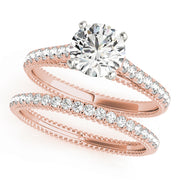 ENGAGEMENT RINGS SINGLE ROW PRONG SET - Image 9