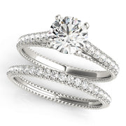 ENGAGEMENT RINGS SINGLE ROW PRONG SET - Image 3
