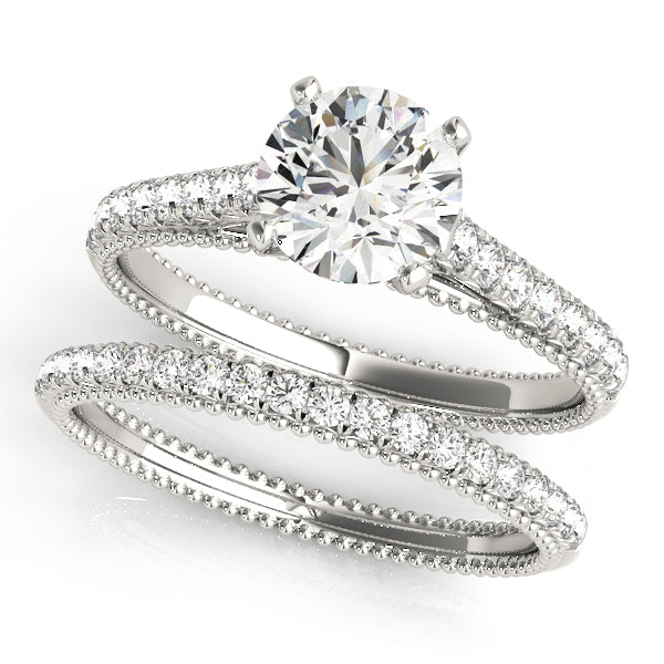 ENGAGEMENT RINGS SINGLE ROW PRONG SET - Image 3