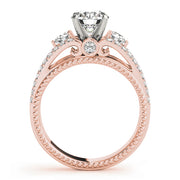 ENGAGEMENT RINGS 3 STONE ROUND - Image 8