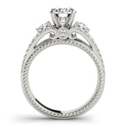 ENGAGEMENT RINGS 3 STONE ROUND - Image 6