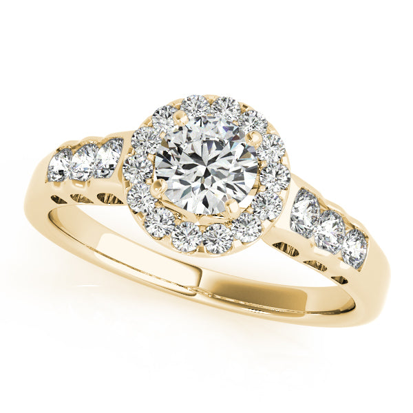 ENGAGEMENT RINGS HALO ROUND - Image 6
