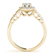ENGAGEMENT RINGS HALO ROUND - Image 5