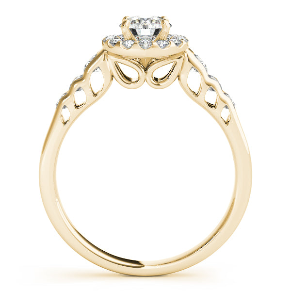 ENGAGEMENT RINGS HALO ROUND - Image 5