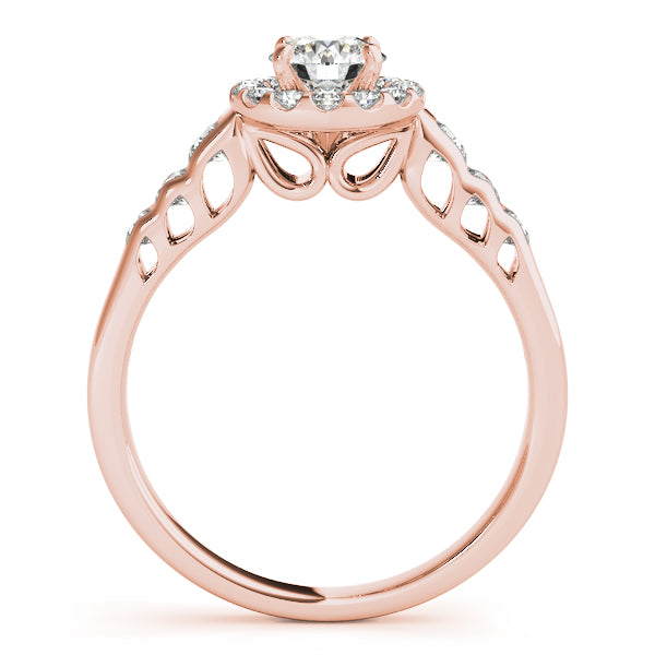 ENGAGEMENT RINGS HALO ROUND - Image 7