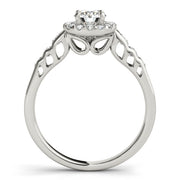 ENGAGEMENT RINGS HALO ROUND - Image 3
