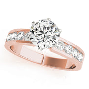 ENGAGEMENT RINGS SINGLE ROW CHANNEL SET - Image 4