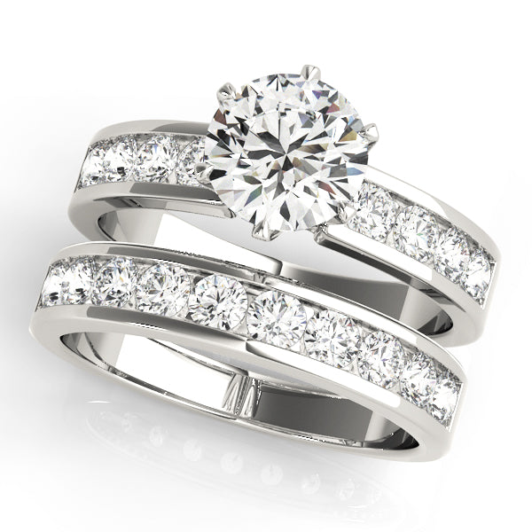 ENGAGEMENT RINGS SINGLE ROW CHANNEL SET - Image 6