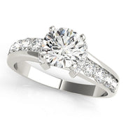 ENGAGEMENT RINGS SINGLE ROW PRONG SET - Image 2