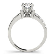 ENGAGEMENT RINGS SINGLE ROW PRONG SET - Image 4