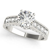 ENGAGEMENT RINGS SINGLE ROW CHANNEL SET - Image 2