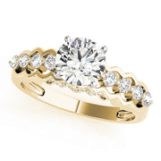 ENGAGEMENT RINGS SINGLE ROW PRONG SET - Image 9