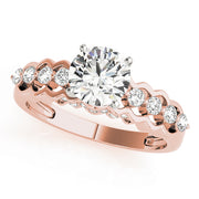 ENGAGEMENT RINGS SINGLE ROW PRONG SET - Image 8