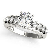 ENGAGEMENT RINGS SINGLE ROW PRONG SET - Image 2