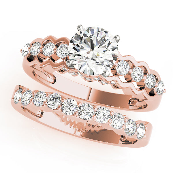 ENGAGEMENT RINGS SINGLE ROW PRONG SET - Image 6
