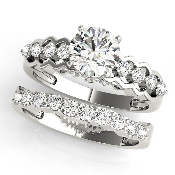 ENGAGEMENT RINGS SINGLE ROW PRONG SET - Image 7