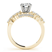 ENGAGEMENT RINGS SINGLE ROW PRONG SET - Image 4