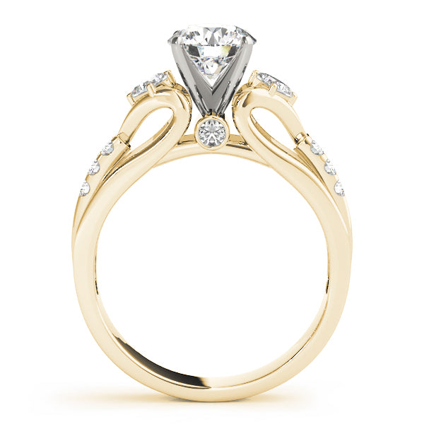 ENGAGEMENT RINGS 3 STONE ROUND - Image 3