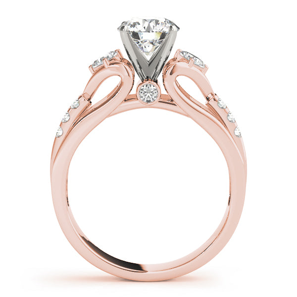 ENGAGEMENT RINGS 3 STONE ROUND - Image 4