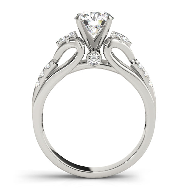 ENGAGEMENT RINGS 3 STONE ROUND - Image 9