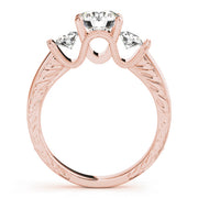 ENGAGEMENT RINGS 3 STONE ROUND - Image 10