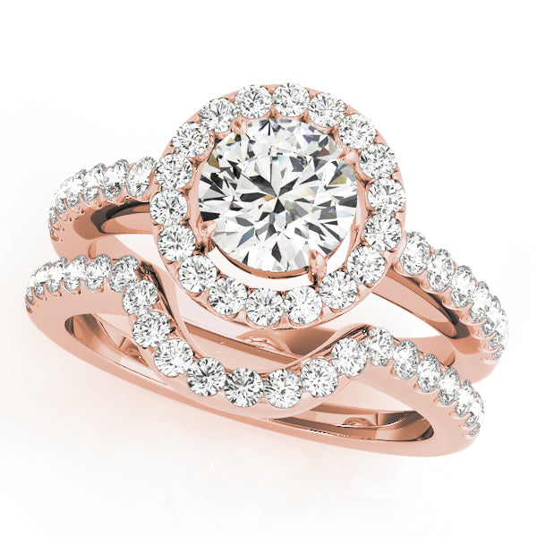 ENGAGEMENT RINGS HALO ROUND - Image 8