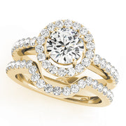 ENGAGEMENT RINGS HALO ROUND - Image 4