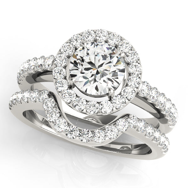 ENGAGEMENT RINGS HALO ROUND - Image 10
