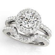 ENGAGEMENT RINGS HALO ROUND - Image 10