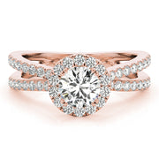 ENGAGEMENT RINGS HALO ROUND - Image 8