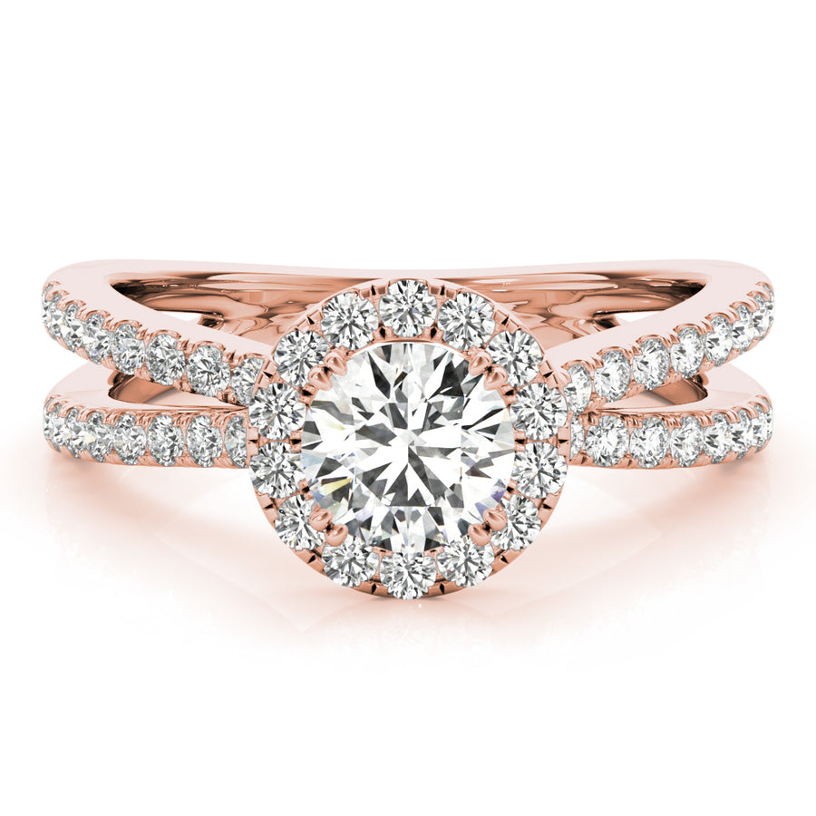 ENGAGEMENT RINGS HALO ROUND - Image 8