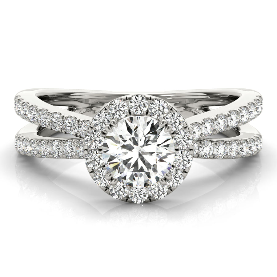 ENGAGEMENT RINGS HALO ROUND - Image 5