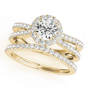ENGAGEMENT RINGS HALO ROUND - Image 4