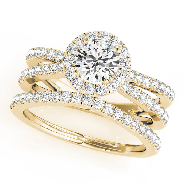 ENGAGEMENT RINGS HALO ROUND - Image 4