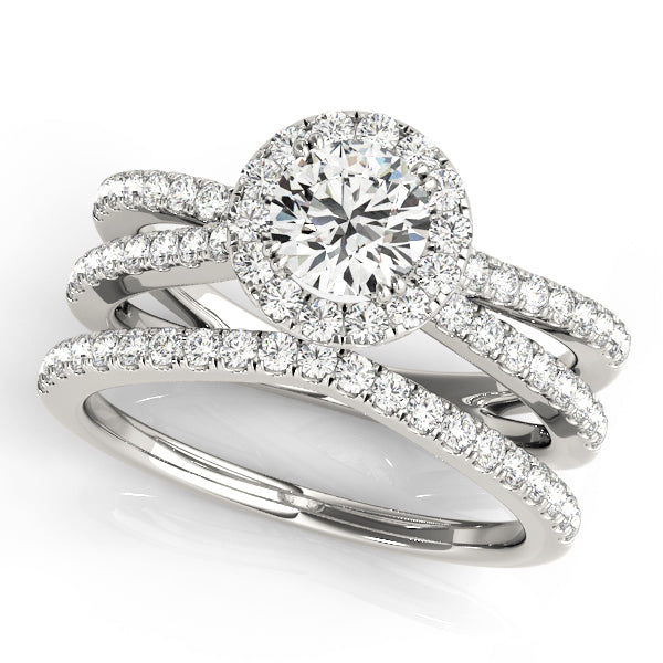 ENGAGEMENT RINGS HALO ROUND - Image 3