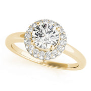 ENGAGEMENT RINGS HALO ROUND - Image 4