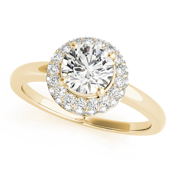 ENGAGEMENT RINGS HALO ROUND - Image 4