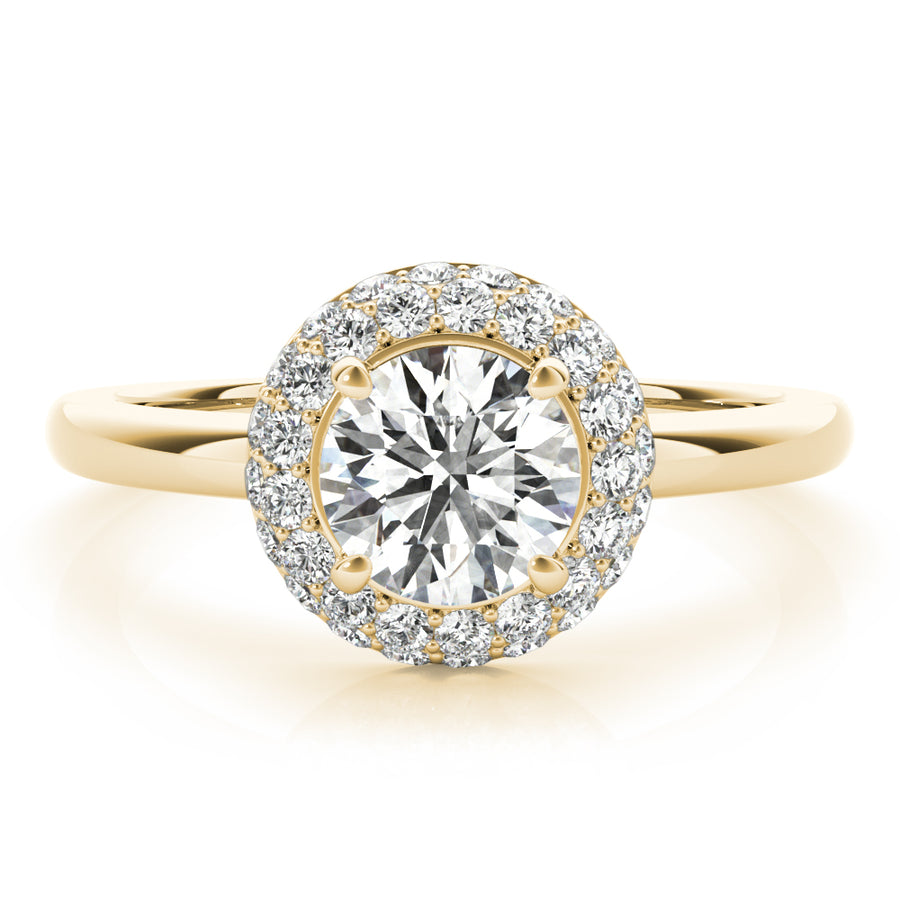 ENGAGEMENT RINGS HALO ROUND - Image 10