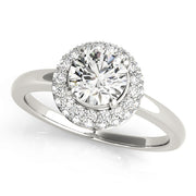 ENGAGEMENT RINGS HALO ROUND - Image 2