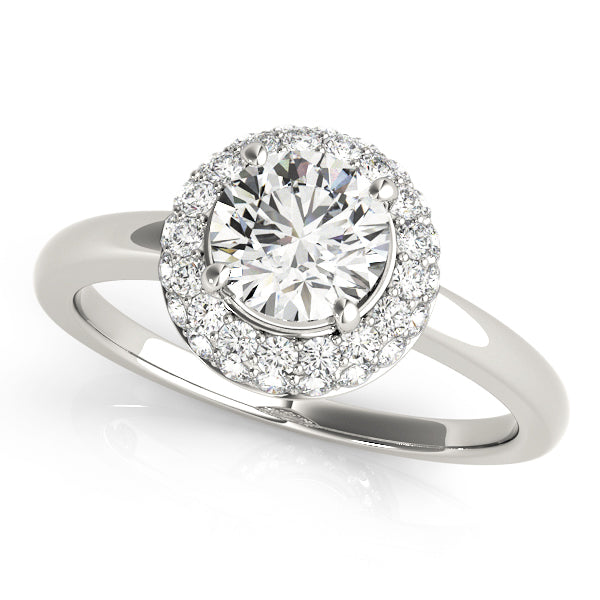 ENGAGEMENT RINGS HALO ROUND - Image 2