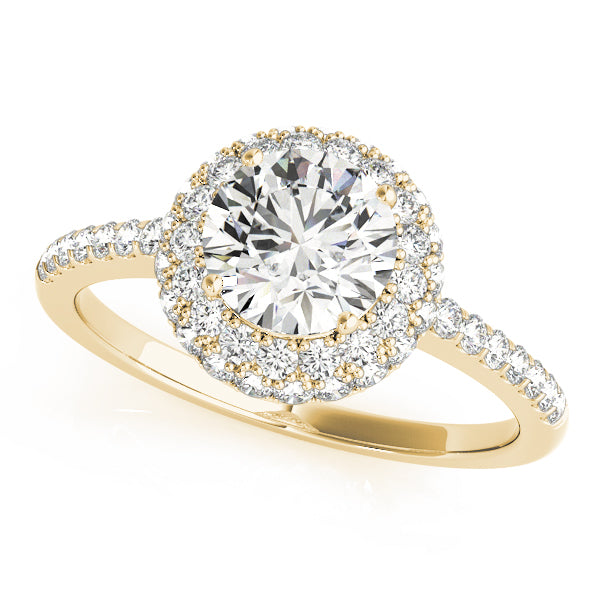 ENGAGEMENT RINGS HALO ROUND - Image 8