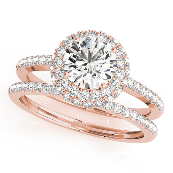 ENGAGEMENT RINGS HALO ROUND - Image 5