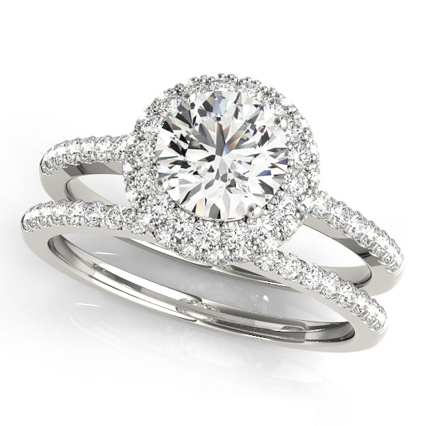 ENGAGEMENT RINGS HALO ROUND - Image 7