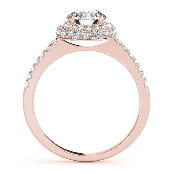 ENGAGEMENT RINGS HALO ROUND - Image 6