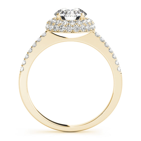 ENGAGEMENT RINGS HALO ROUND - Image 9