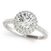 ENGAGEMENT RINGS HALO ROUND - Image 2