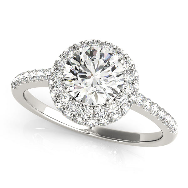 ENGAGEMENT RINGS HALO ROUND - Image 2